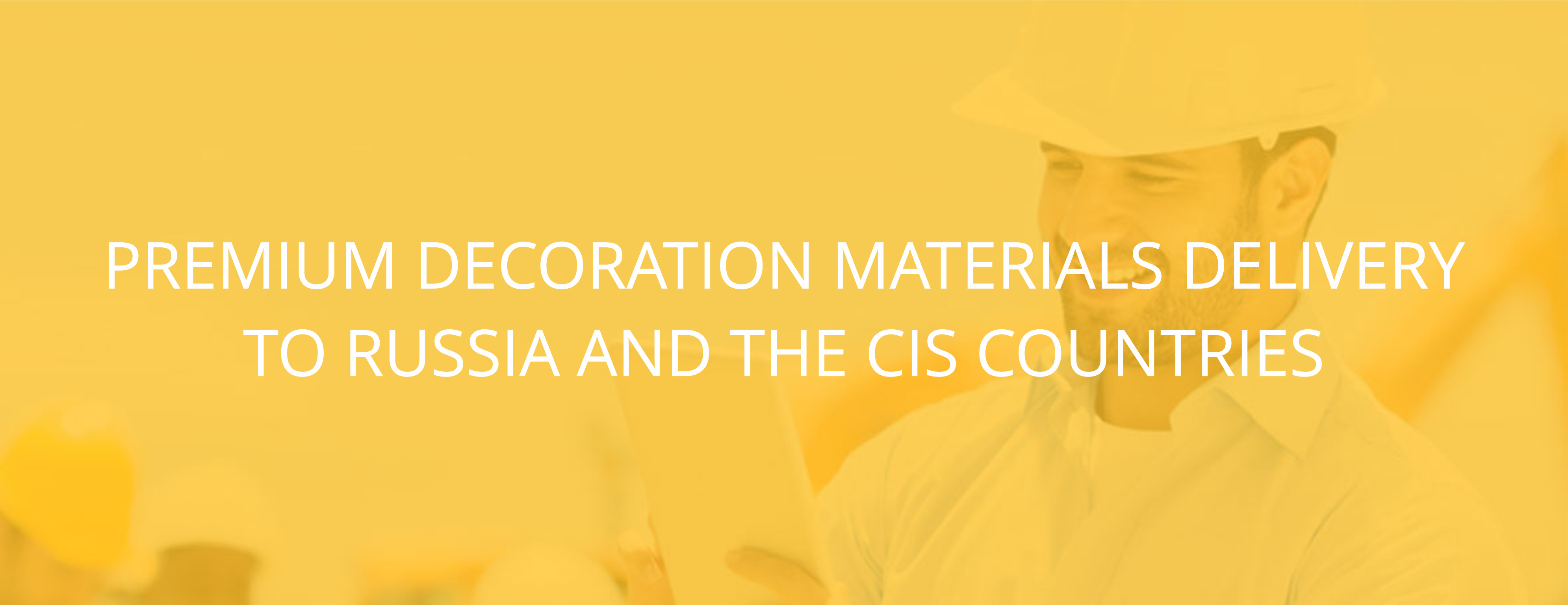Premium decoration materials